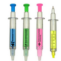 Syringe Pen & Highlighter Combo